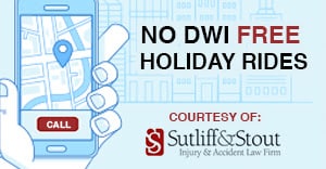 no dwi free holiday rides sutliff stout